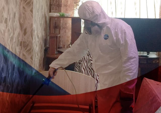 Проведение дезинфекции помещений - санитарная обработка квартиры в Можайске